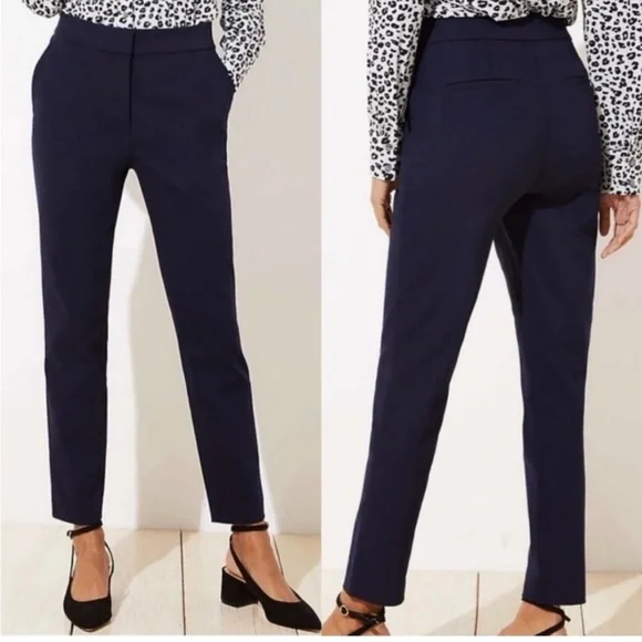 Loft Navy Marisa Skinny - size 20 - Picture 1 of 4